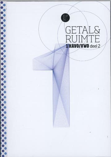 Getal & ruimte leerboek 1 havo/vwo deel 2 9789011112896, Boeken, Verzenden, Zo goed als nieuw