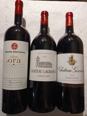 2017 Gérard Bertrand Clos dOra, 2023 Château Lagrange &, Nieuw