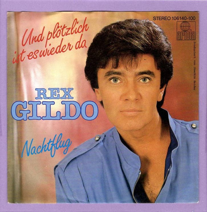 Rex Gildo – Und Plötzlich Ist Es Wieder Da / Nachtflug (1-7, Cd's en Dvd's, Vinyl Singles, Ophalen of Verzenden