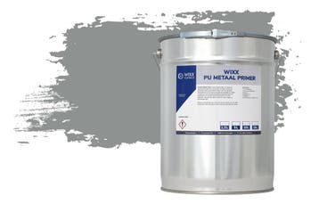 Wixx PU Metaalprimer RAL 7046 | Telegrijs 2 2.5L, Verzenden, Nieuw, Verf, Grijs