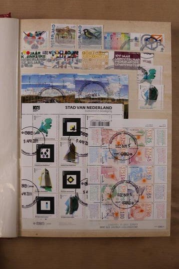 Nederland 2011/2017 - Gestempelde collectie in 1 stockboek -, Postzegels en Munten, Postzegels | Nederland, Gestempeld