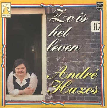 André Hazes - Zo Is Het Leven, Cd's en Dvd's, Vinyl | Pop, Ophalen of Verzenden, Gebruikt