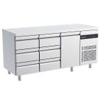 Inomak Koelwerkbank PNRP339 420L 179x70cm 1 deur 6 laden, Ophalen of Verzenden, Nieuw in verpakking
