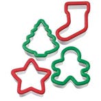 Wilton Grip Uitsteker Kerst Set/4, Verzenden, Nieuw
