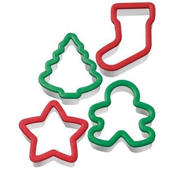 Wilton Grip Uitsteekvormpjes Kerst Set/4, Verzenden, Nieuw