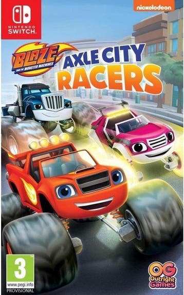 Switch Blaze & The Monster Machines: Axle City Racers, Verzenden, Zo goed als nieuw