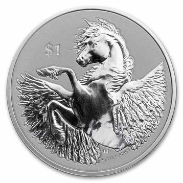 Britse Maagdeneilanden. 1 Dollar 2022 1 oz $1 USD British