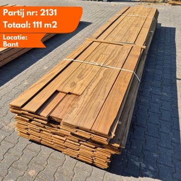 Partij Thermo Radiata Pine channelsiding 4900x140-130x15mm, Ophalen of Verzenden, Nieuw