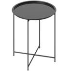 TRUUSK Inklapbare Bijzettafel Ø46 x 50 cm - Rond - Weerbeste, Verzenden, Nieuw