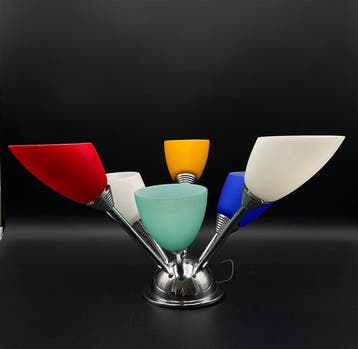 Kroonluchter - Metaal, Glas, Chroom