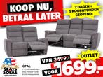 Opal van €3499.-  voor €1699.- OUTLETMODEL!, Huis en Inrichting, Nieuw