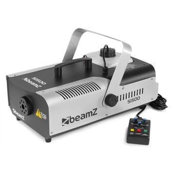 beamZ S1500 Rookmachine 1500W met DMX en Timerbediening, Ophalen of Verzenden, Nieuw