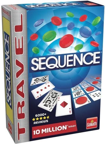 Sequence Reisspel | Goliath - Reisspellen, Hobby en Vrije tijd, Gezelschapsspellen | Bordspellen, Verzenden, Nieuw