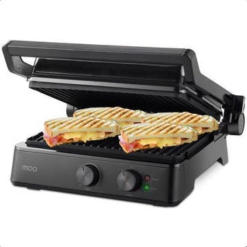 Tosti Apparaat XL voor 4 Tostis met Temperatuurregeling - 2, Verzenden, Zo goed als nieuw