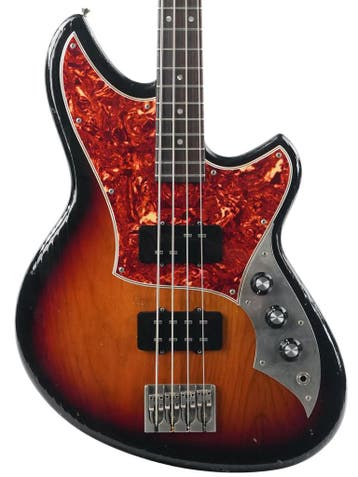 Novo Ivorus Bass 3 Tone Burst Light Aged (Instrument,Offset), Ophalen of Verzenden, Nieuw