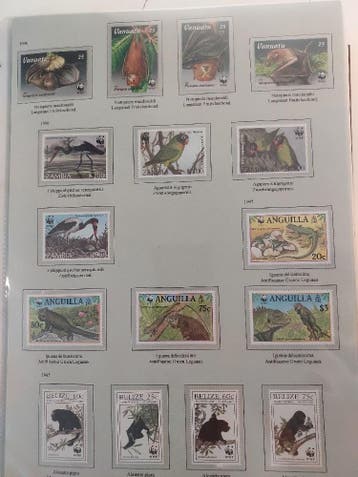 WWF 1996-2011 verzameling in album, Postzegels en Munten, Postzegels | Volle albums en Verzamelingen, Ophalen of Verzenden