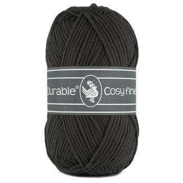 Durable Cosy Fine - 2237 charcoal - Katoen/Acryl Garen, Ophalen of Verzenden, Nieuw