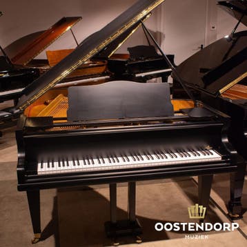 Schmidt-Flohr 170 B messing vleugel, Muziek en Instrumenten, Zo goed als nieuw, Zwart, Vleugel