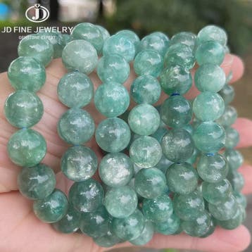 Natuurlijke Blauwe Chloriet Kralen Armband - Handgemaakt & E, Verzenden, Nieuw