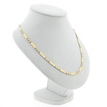 Gouden halsketting (van een chatelaine), Ophalen of Verzenden, Gebruikt, Goud, Goud
