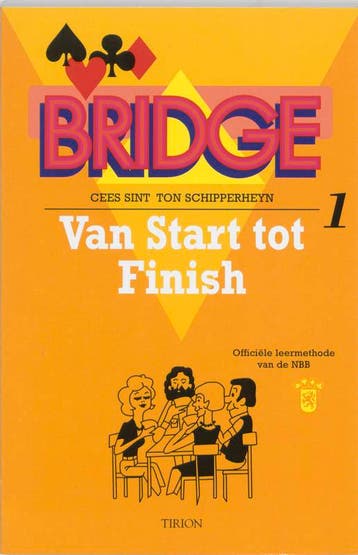 Bridge van start tot finish 1 - Ton Schipperheyn, Verzenden, Zo goed als nieuw, Ton Schipperheyn