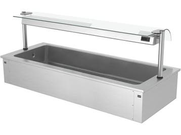 GGM Gastro | Inbouw ijsbak - 2110mm - 6x GN 1/1 - 250L - met, Verzenden, Nieuw in verpakking