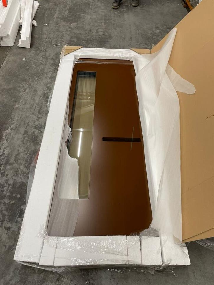 Voordeurpaneel Polytec Nederland, ral3011, Doe-het-zelf en Verbouw, Deuren en Horren