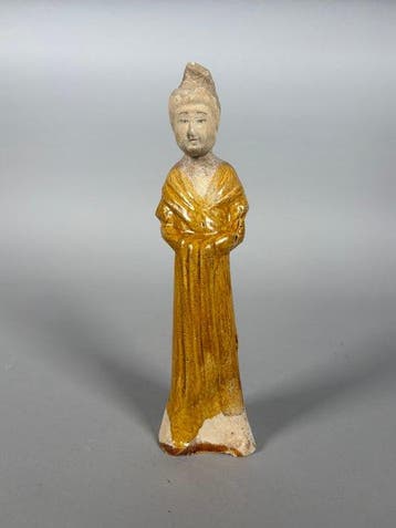 Oud Chinees, Tang-dynastie Terracotta Mingqi - 26.5 cm