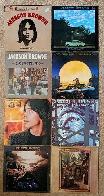 Jackson Browne - Lawyers In Love, The Pretender, Running On, Nieuw in verpakking