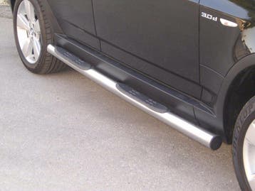 Side Bars | geschikt voor BMW | X3 04-06 5d suv. E83 | RVS r, Verzenden