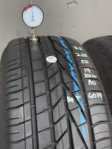 235/55/19 101W Goodyear zomerbanden 7,3mm profiel 2 stuks, Auto-onderdelen, Banden en Velgen, 19 inch, Gebruikt, Ophalen of Verzenden