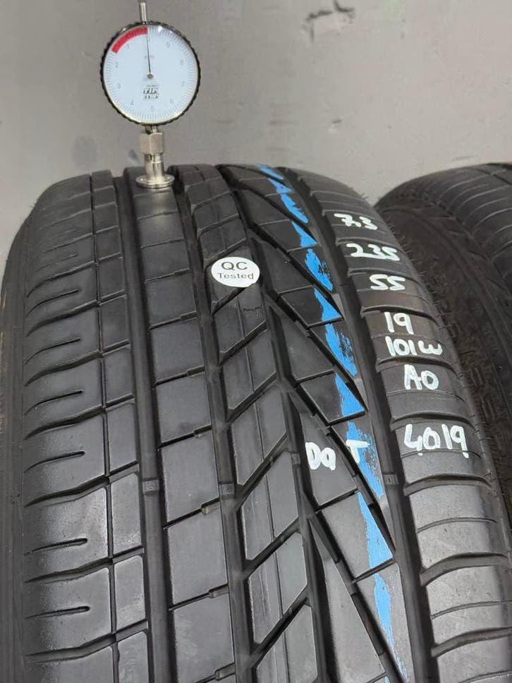 235/55/19 101W Goodyear zomerbanden 7,3mm profiel 2 stuks, Auto-onderdelen, Banden en Velgen, 19 inch, Erkend duurzaam, Zomerbanden