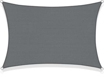 Terras schaduwdoek 3x4m Antraciet - Nu 46% goedkoper!, Ophalen of Verzenden, Zo goed als nieuw