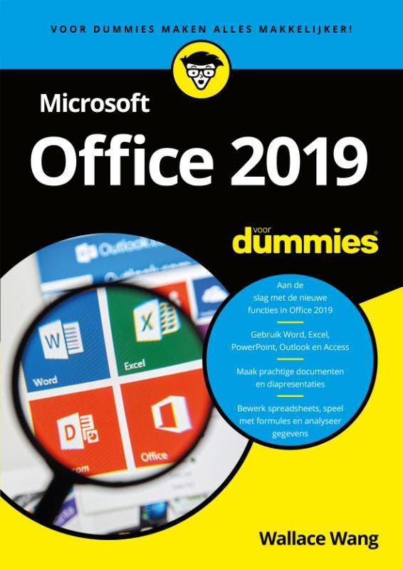 Microsoft Office 2019 voor dummies 9789045355764, Boeken, Informatica en Computer, Gelezen, Verzenden