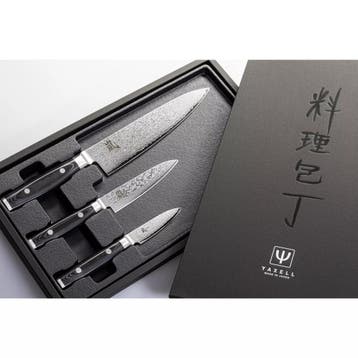 Yaxell Ran Messenset – Giftset – 3-delig – Koksmes 20, Ophalen of Verzenden, Nieuw, Overige materialen