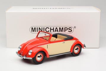 Minichamps 1:18 - Model cabriolet - Volkswagen Beetle, Nieuw