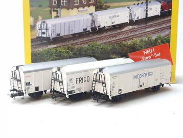 Brawa H0 - 2041 - Modeltrein goederenwagonset (1) - 3-delige, Hobby en Vrije tijd, Nieuw