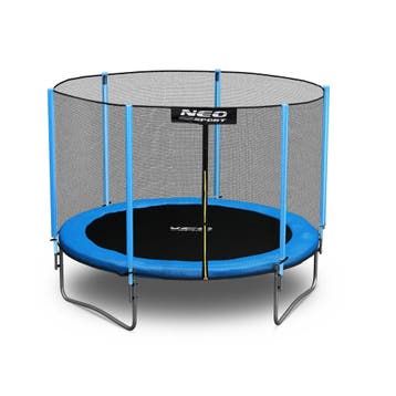 Trampoline 244cm Blauw | Veiligheidsnet | Nieuw | Scherpe..., Ophalen of Verzenden, Nieuw