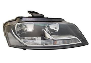 Audi A3 2008-2012 Koplamp Rechts (Koplampen, Verlichting), Auto-onderdelen, Verlichting, Verzenden, Nieuw