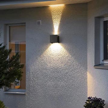 Moderne LED Wandlamp – Verstelbare Buitenlamp Warm en Koud, Verzenden, Nieuw