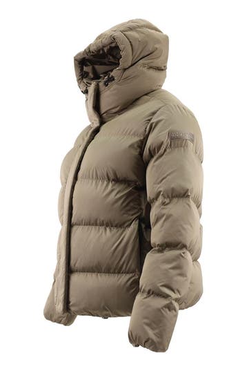Napapijri Jas in maat XS Beige, Napapijri, Verzenden, Zo goed als nieuw, Beige