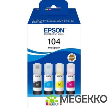 Epson 104 Multipack voor de EcoTank, Verzenden, Nieuw, Epson