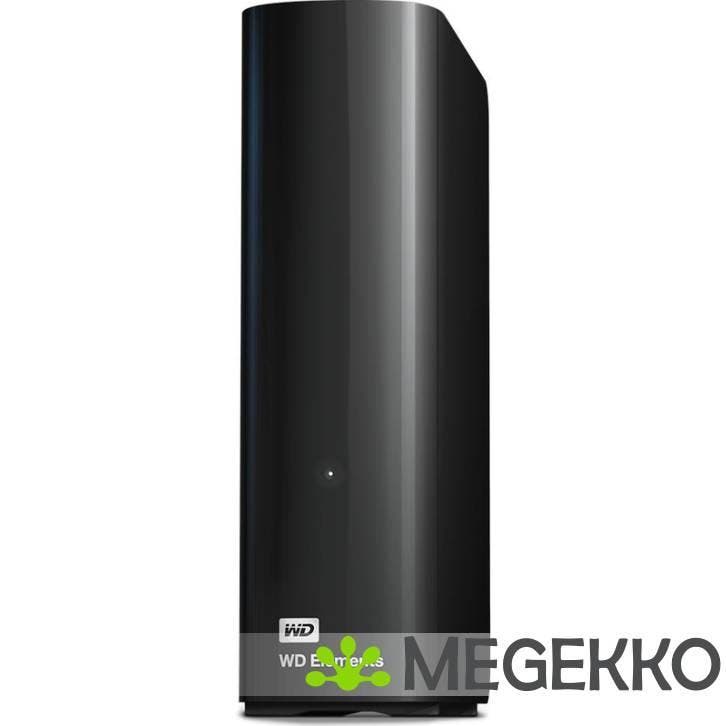 WD Elements Desktop Storage 10TB Zwart, Computers en Software, Harde schijven, Nieuw, Verzenden