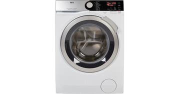 AEG L8FE96ES - Wasmachine - 9 kg - 1600 tpm - ÖKOMix &, Ophalen of Verzenden, Zo goed als nieuw, Voorlader, 85 tot 90 cm
