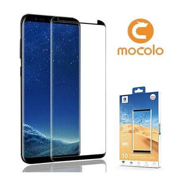 Galaxy S9 Mocolo Premium 3D Case Friendly Tempered Glass Pro, Ophalen of Verzenden, Nieuw