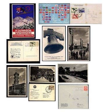 Duitse Rijk 1936 - 8 Belgische Zomer- en Winterspelen 1936, Gestempeld