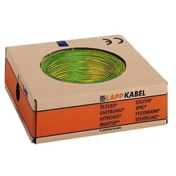 Lapp H07V-K Installatiedraad - 4521006-1 [10 Meter], Verzenden, Nieuw, Overige typen