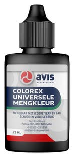 Avis colorex 22 ml, zwart, Verzenden, Nieuw