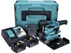 Makita DBO380RTJ - Accu Vlakschuurmachine 18V 5.0Ah -, Verzenden, Zo goed als nieuw