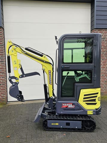Kingway minigraafmachine minigraver wiellader shovel NIEUW, Zakelijke goederen, Machines en Bouw | Kranen en Graafmachines, Verzenden